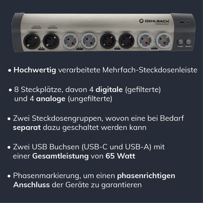 Oehlbach Powersocket 907 MKII