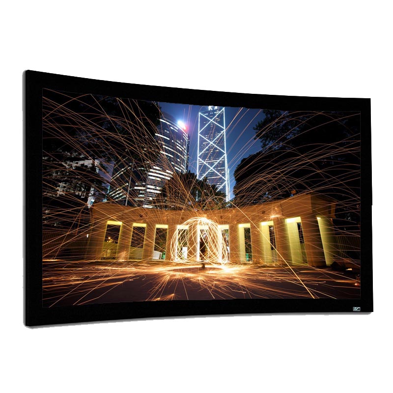 Elite Screens Lunette ukrivljen