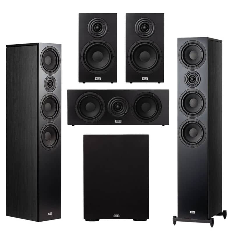 Heco Aurora XT 5.1 Komplet za domači kino