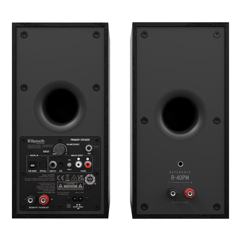 Klipsch R-40PM Rückseite