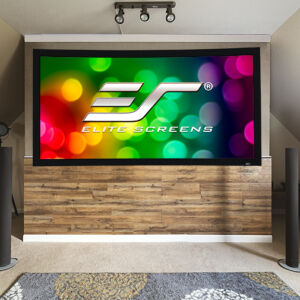 Elite Screens Lunette ukrivljen