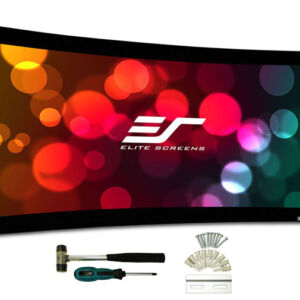 Elite Screens Lunette ukrivljen