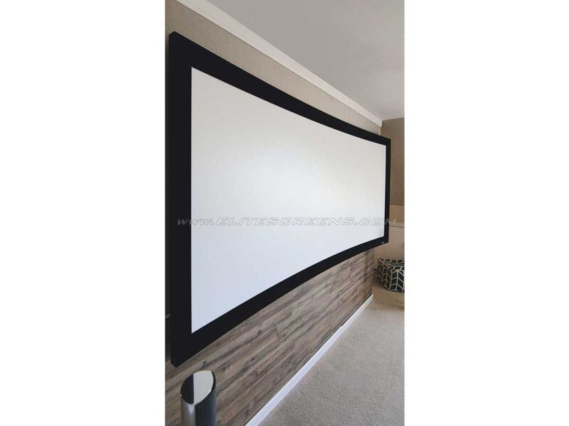 Elite Screens Lunette ukrivljen