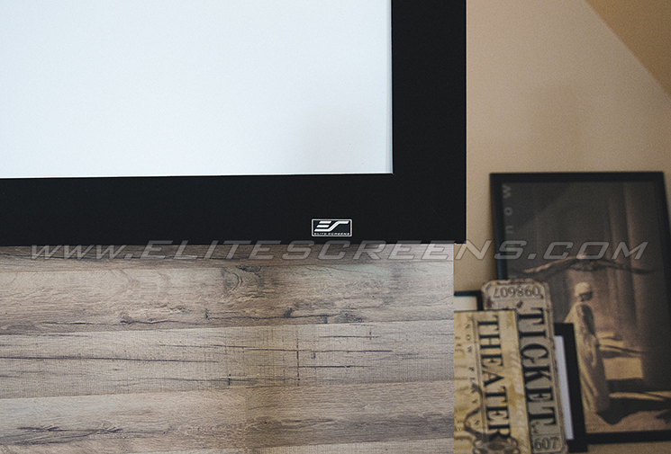 Elite Screens Lunette ukrivljen