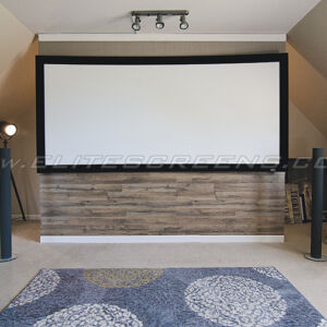 Elite Screens Lunette ukrivljen