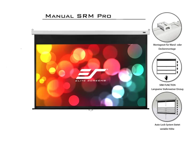 Elite Screens Priročnik SRM PRO