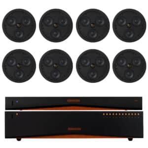 Monitor Audio 4-Zonen BluOS Slimline Multi-Room Paket