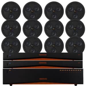 Monitor Audio 6-Zonen BluOS Slimline Multi-Room Paket
