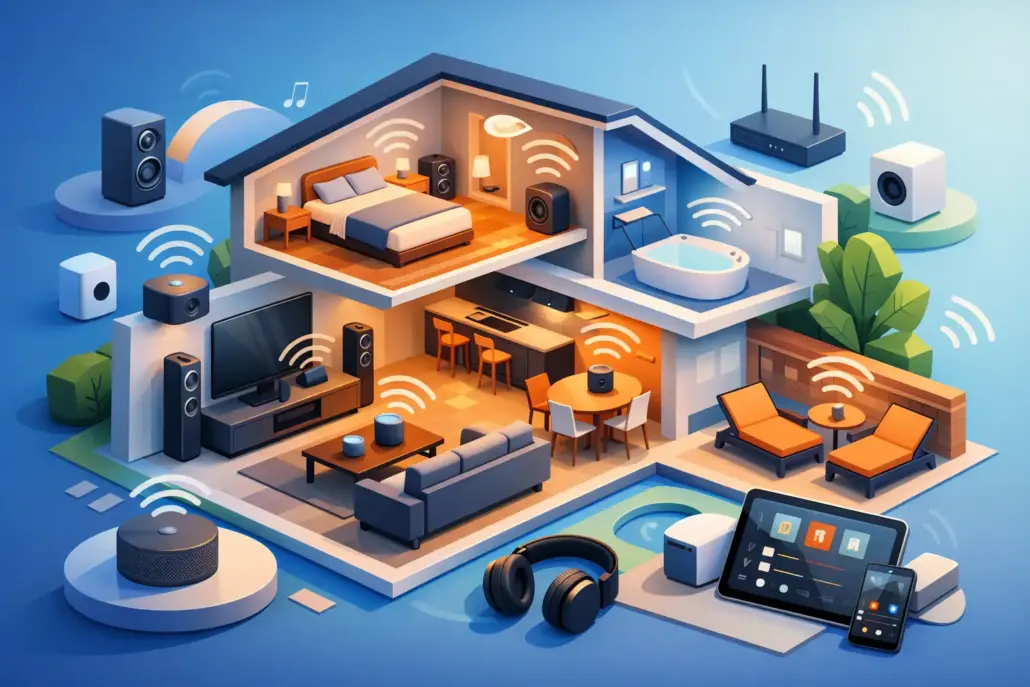 Multiroom Audio Planung Guide für Zuhause