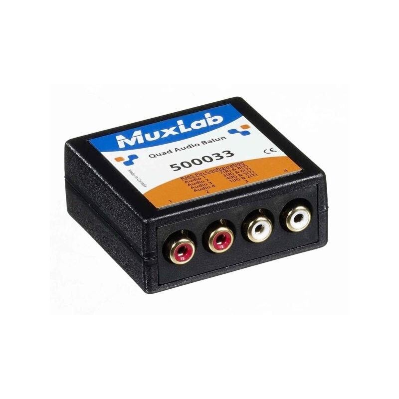 MuxLab štiriglasni avdio balun