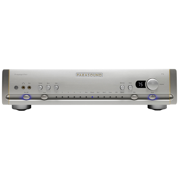 Parasound P 6 Silber Front