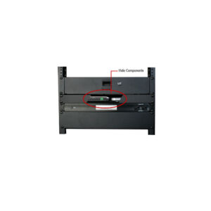 Strong Hidden Rack Shelf mit Blank Panel | 1HE