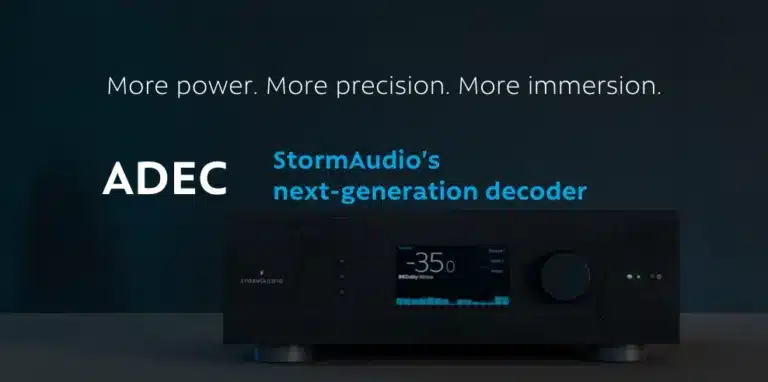 StormAudio ADEC – Revolutionäre Audiotechnologie fürs Heimkino